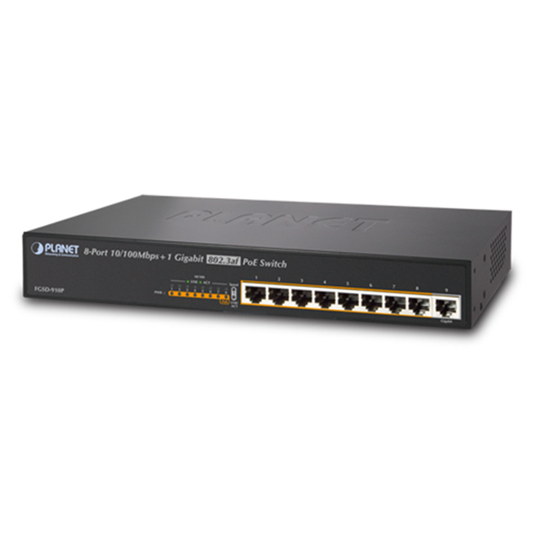 PLANET™ Switch PoE FGSD-910P [FGSD-910P]