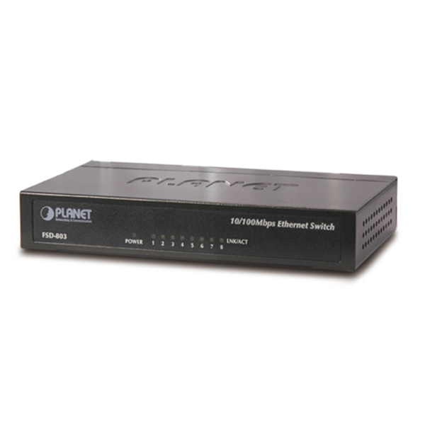 PLANET™ Manageable Switch FSD-803 Layer 2 [FSD-803]