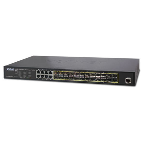 PLANET™ Manageable Switch GS-5220-16S8CR Layer 2 (L2+/L4) [GS-5220-16S8CR]