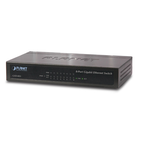 PLANET™ Manageable Switch GSD-803 Layer 2 [GSD-803]