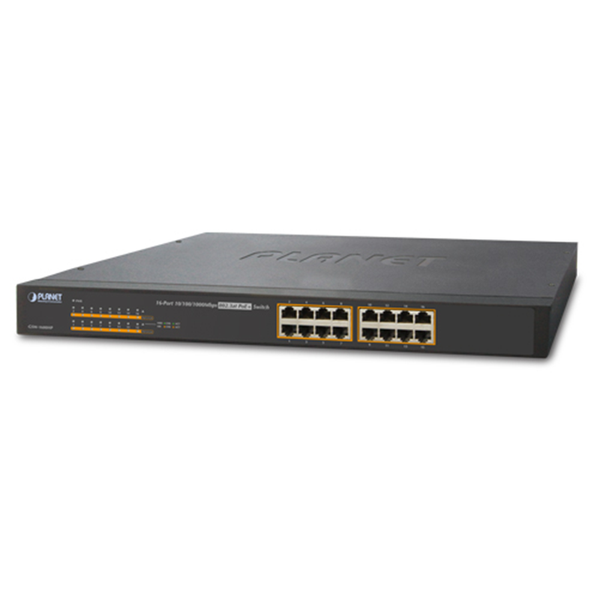 PLANET™ Switch High PoE GSW-1600HP [GSW-1600HP]