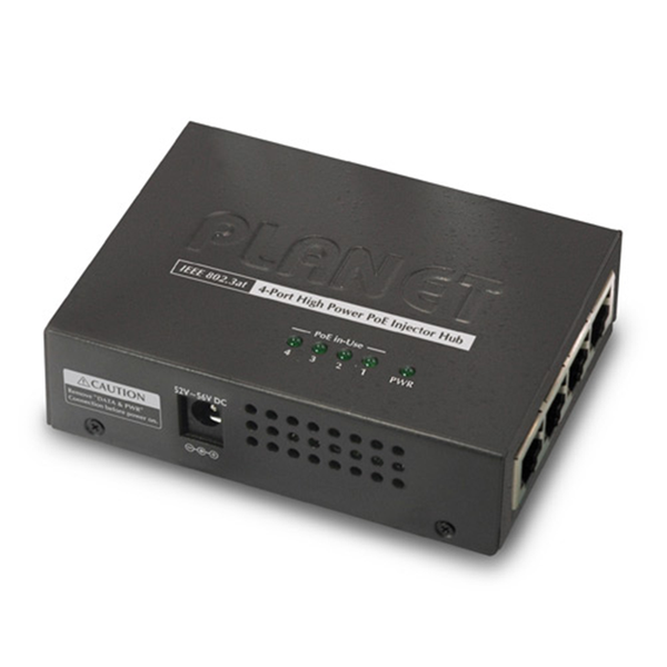 PLANET™  Hub PoE Injector HPOE-460 [HPOE-460]