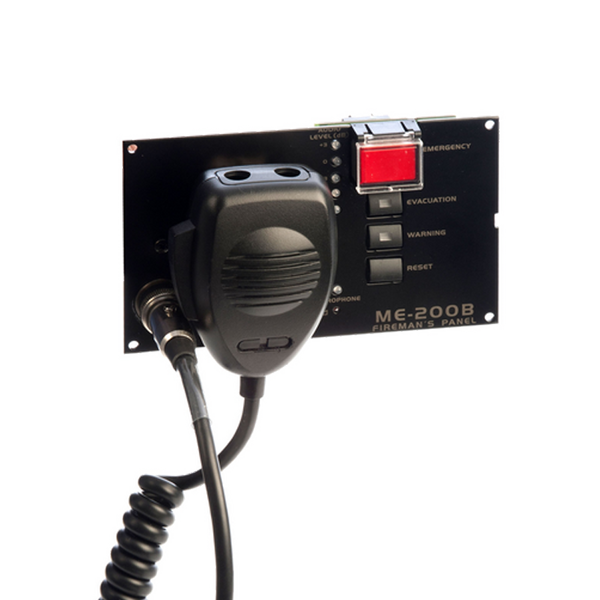 COMPACT™ ME-200B Fireman's Panel with Microphone [M236BF]