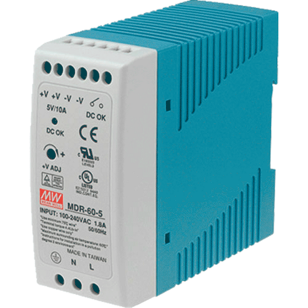 MEANWELL® MDR-60 Power Supply [MDR-60]