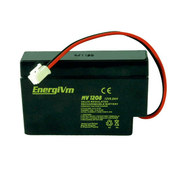 ENERGIVM® Battery MV Serie 0.8 Ah [MV1208]