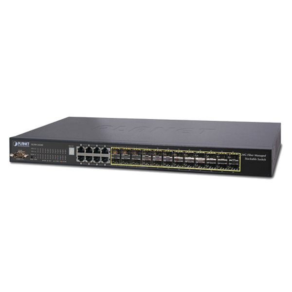 PLANET™ Manageable Switch SGSW-24240R Layer (L2) Stackable [SGSW-24240R]