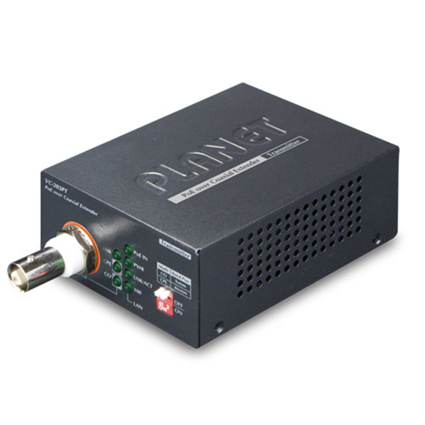 PLANET™Transmitter PoE VC-203PT Ethernet-Coax [VC-203PT]