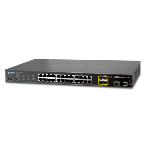 PLANET™ Manageable Switch XGSW-28040 Layer 2 (L2+/L4) [XGSW-28040]