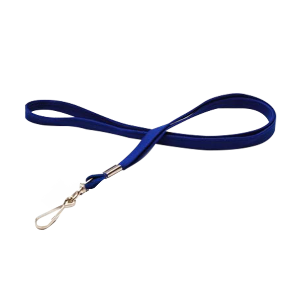 12mm Nylon Neck Cord with Double Carabiner Crochet  [143-722X]