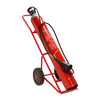 10 Kg. CO2 - 1 Bottle Extinguisher Cart [0210C]