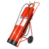 20 Kg. CO2 - 2 Bottles Extinguisher Cart [0220C]