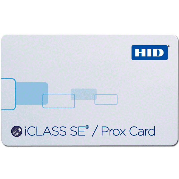 HID® iCLASS™ SE™ + Prox 16k (2) Card [3101]