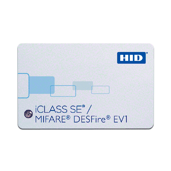 HID® iCLASS™ SE™ 32k + DESFire™ Card [3904xK]