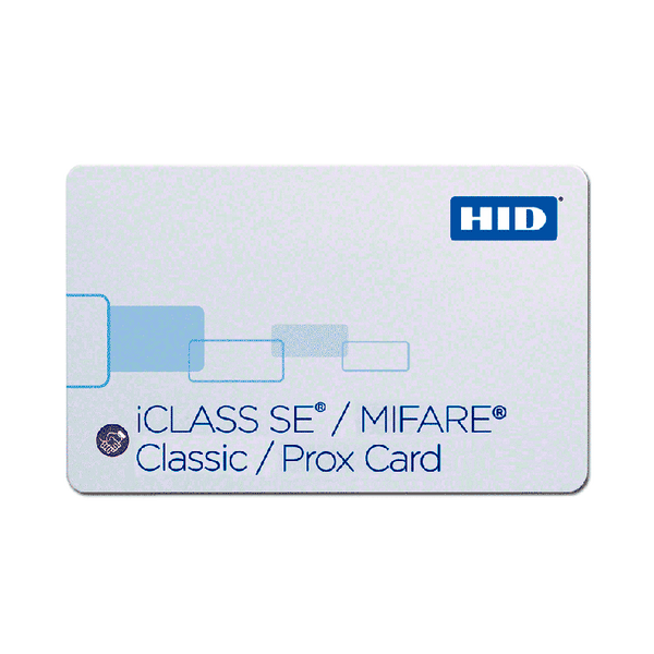 HID® iCLASS™ SE™ 2k + MIFARE™ 1K + Prox Card [3950xM]