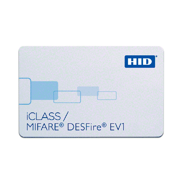 HID® iCLASS™ 32k + DESFire™ Card [2433xK]