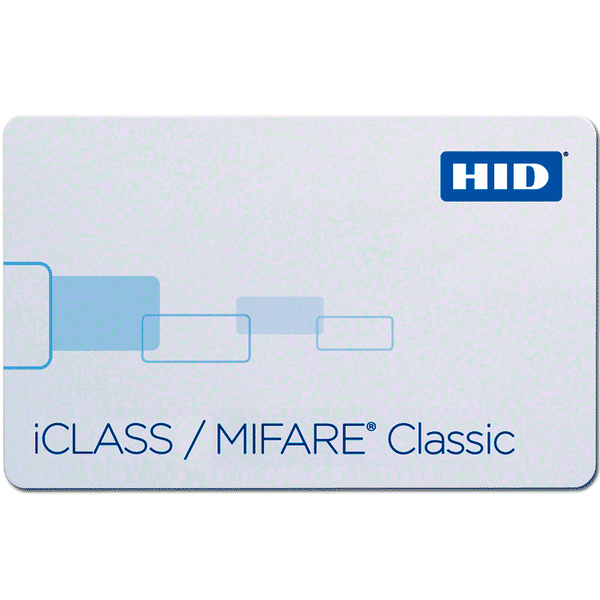 HID® iCLASS™ 32k + MIFARE™ 4K Card [2434xM]