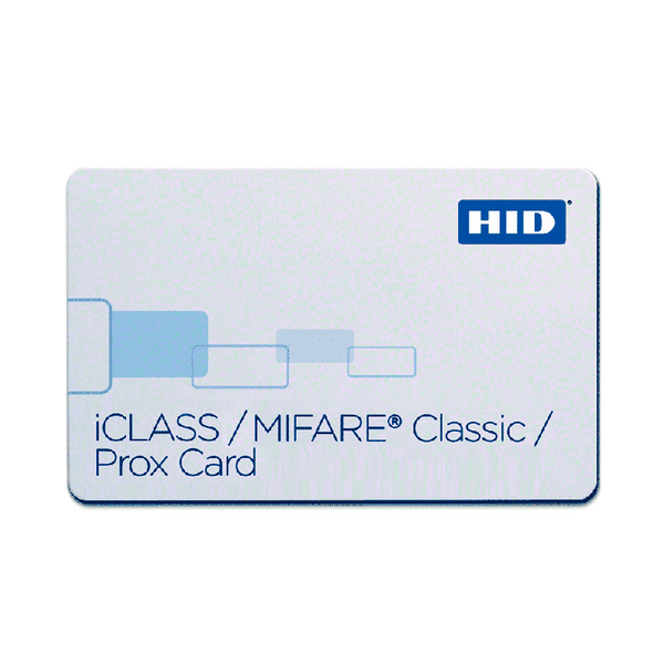 HID® iCLASS™ 32k + MIFARE™ 4K + Prox Card [2634xM]