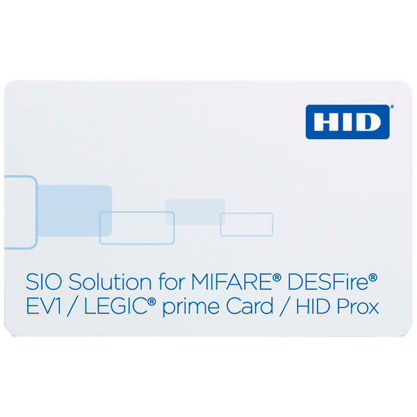 HID® SIO™ DESFire™ + LEGIC™ PRIME + Prox Card [292O]