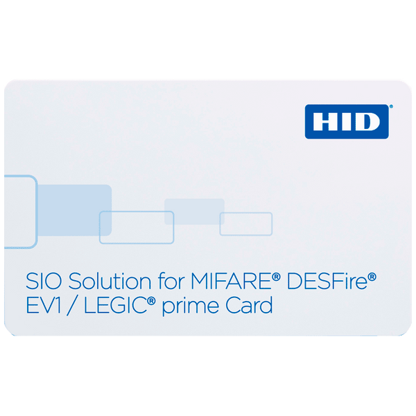 HID® SIO™ DESFire™ + LEGIC™ PRIME Card [293O]